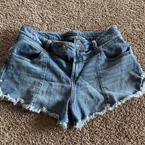 Sincerely Jules Cutoff Blue Jean Shorts